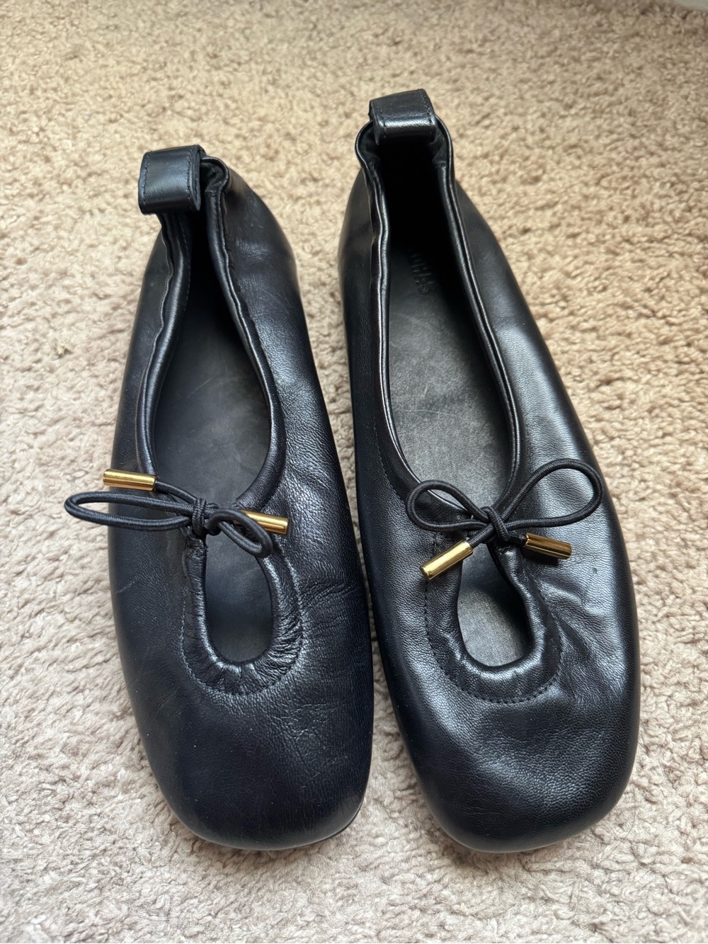 Alohas Rosalind black flats size 39